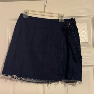 Denim Mini Skirt